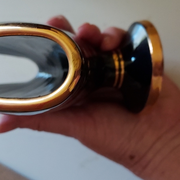 Handmade trimmed in Gold Napkin Holder made in Rodos,Greece - Picture 7 of 9